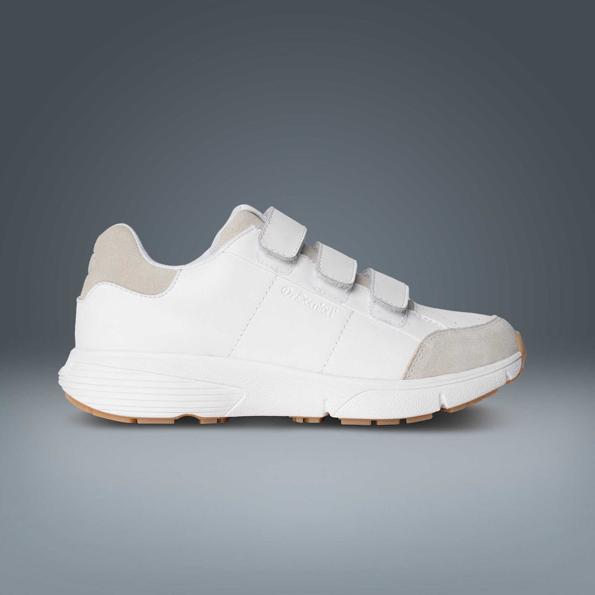 Dr. Comfort Angela Casual Hook and Loop Shoe Women's - White - manufacturer gallery view 11