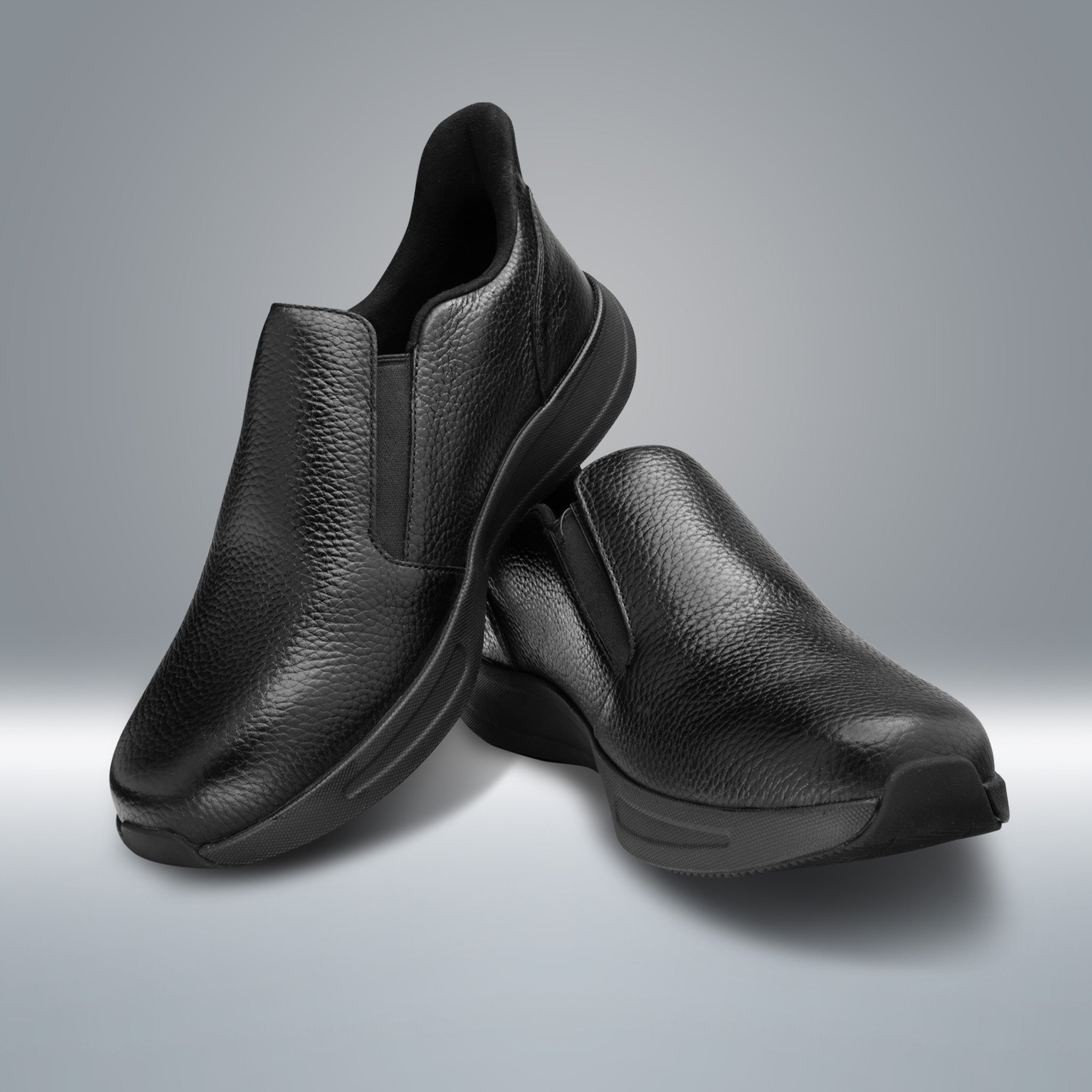Dr. Comfort Brady Hands-Free Shoe Men's - Black - manufacturer gallery view 4
