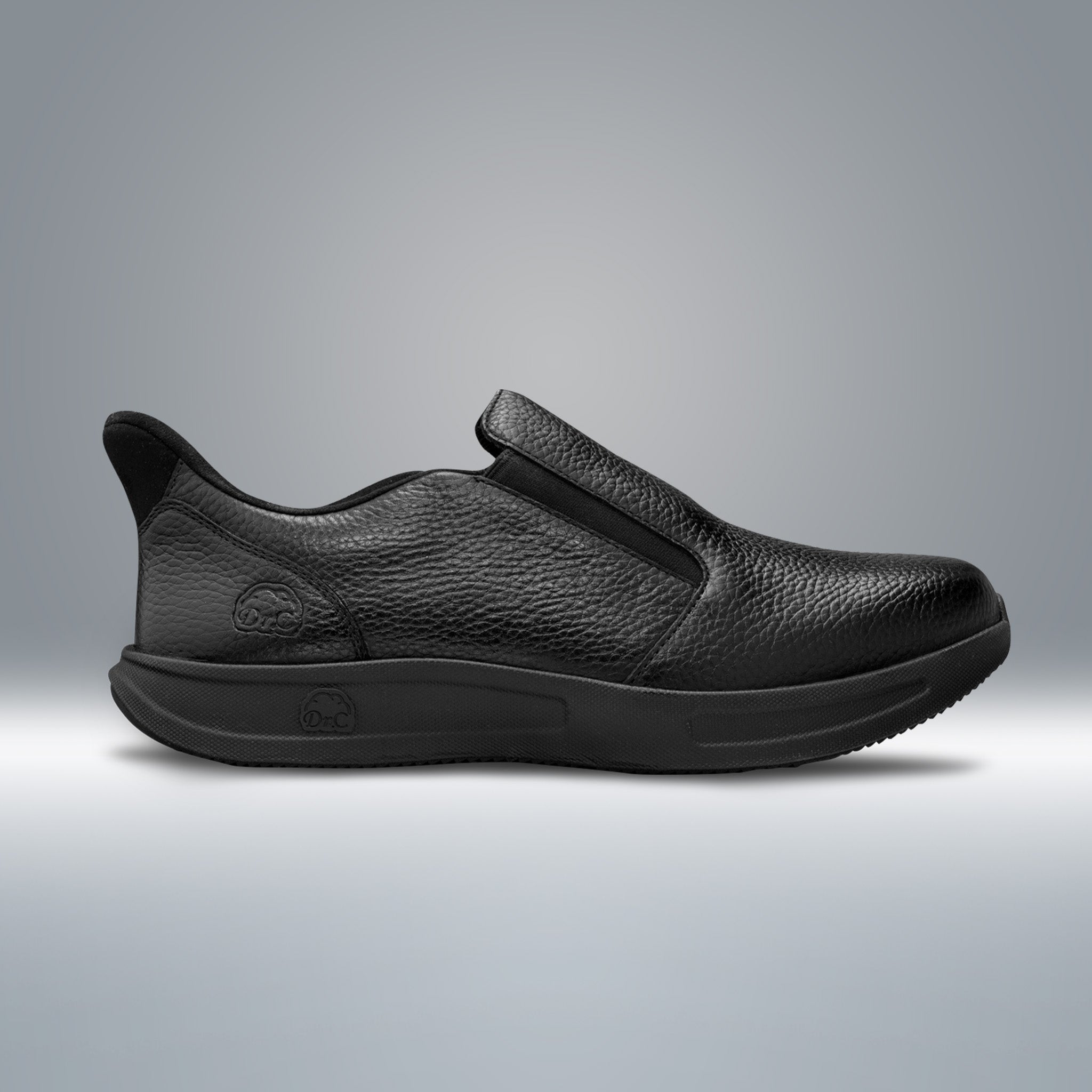 Dr. Comfort Brady Hands-Free Shoe Men's - Black - manufacturer gallery view 7