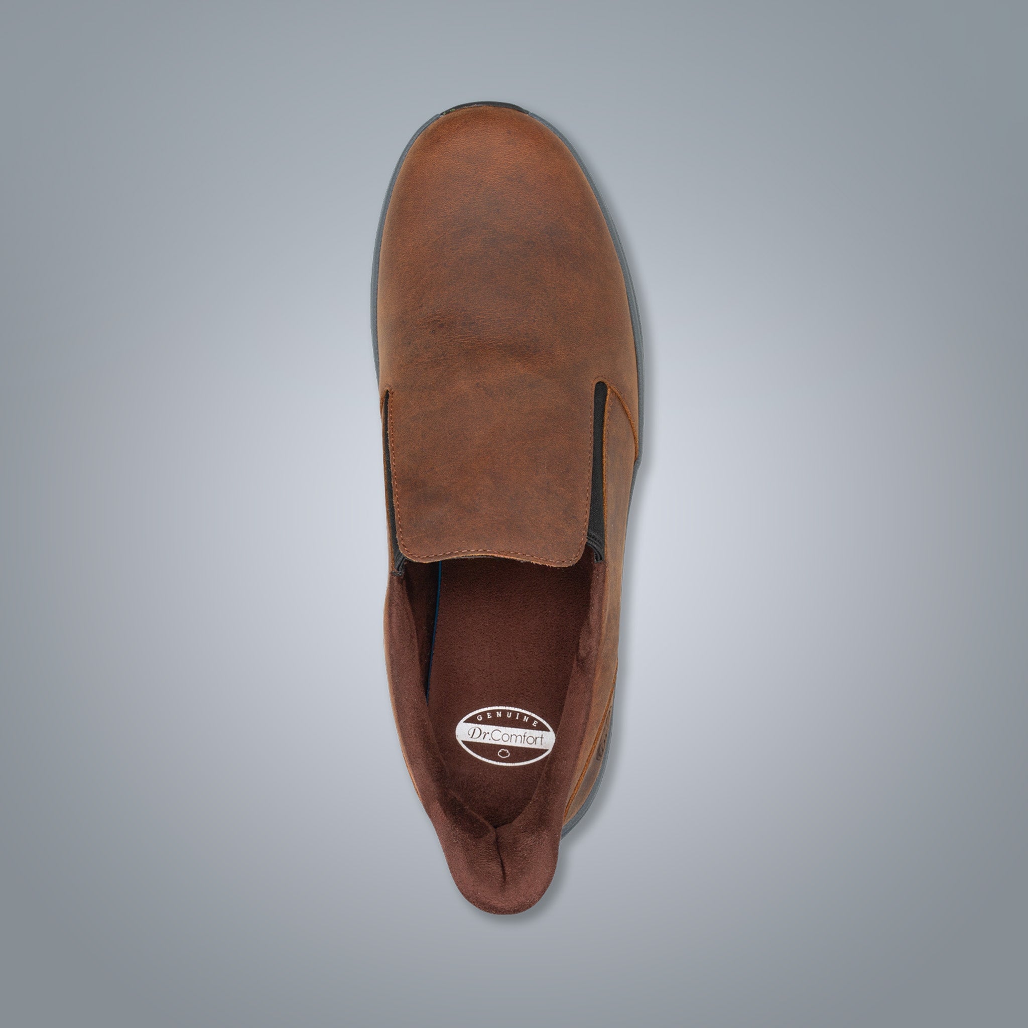 Dr. Comfort Brady Hands-Free Shoe Men's - Brown - manufacturer gallery view 10