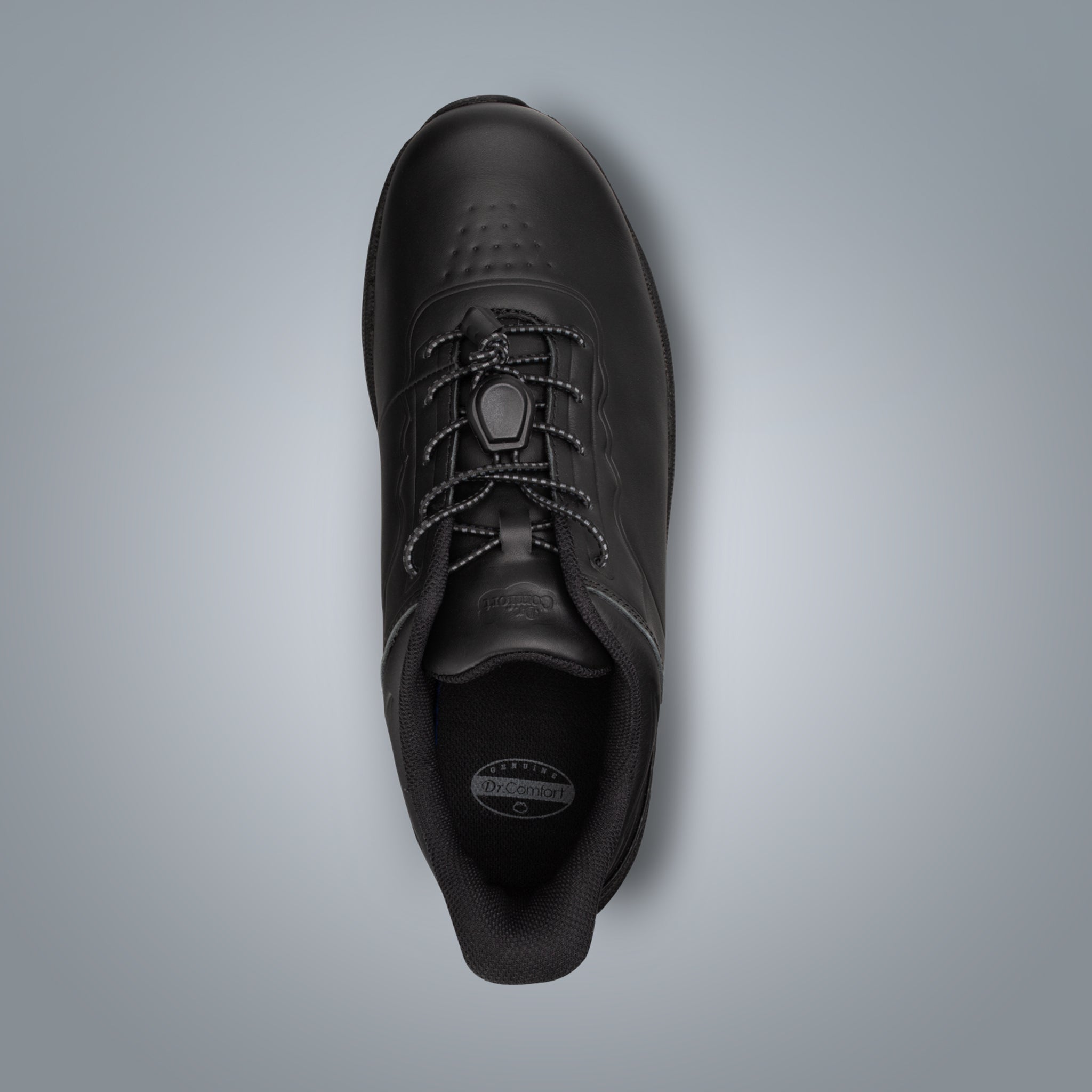 Dr. Comfort Dennis Hands-Free Shoe Men's - Black - manufacturer gallery view 4