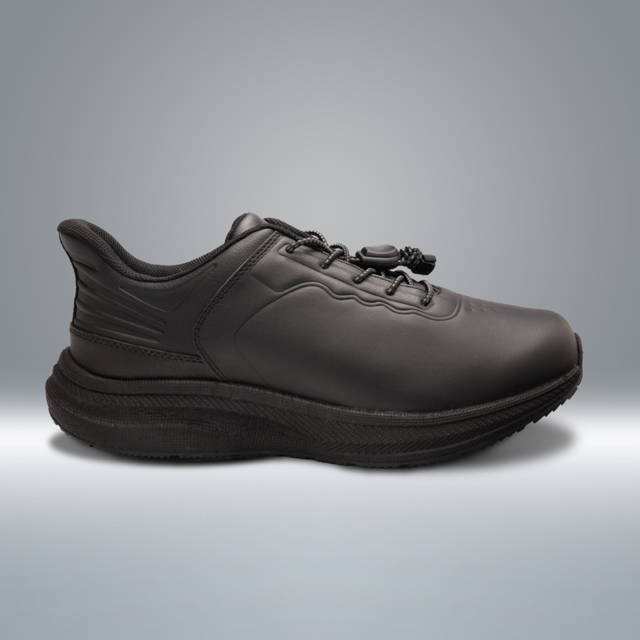 Dr. Comfort Dennis Hands-Free Shoe Men's - Black - manufacturer gallery view 6