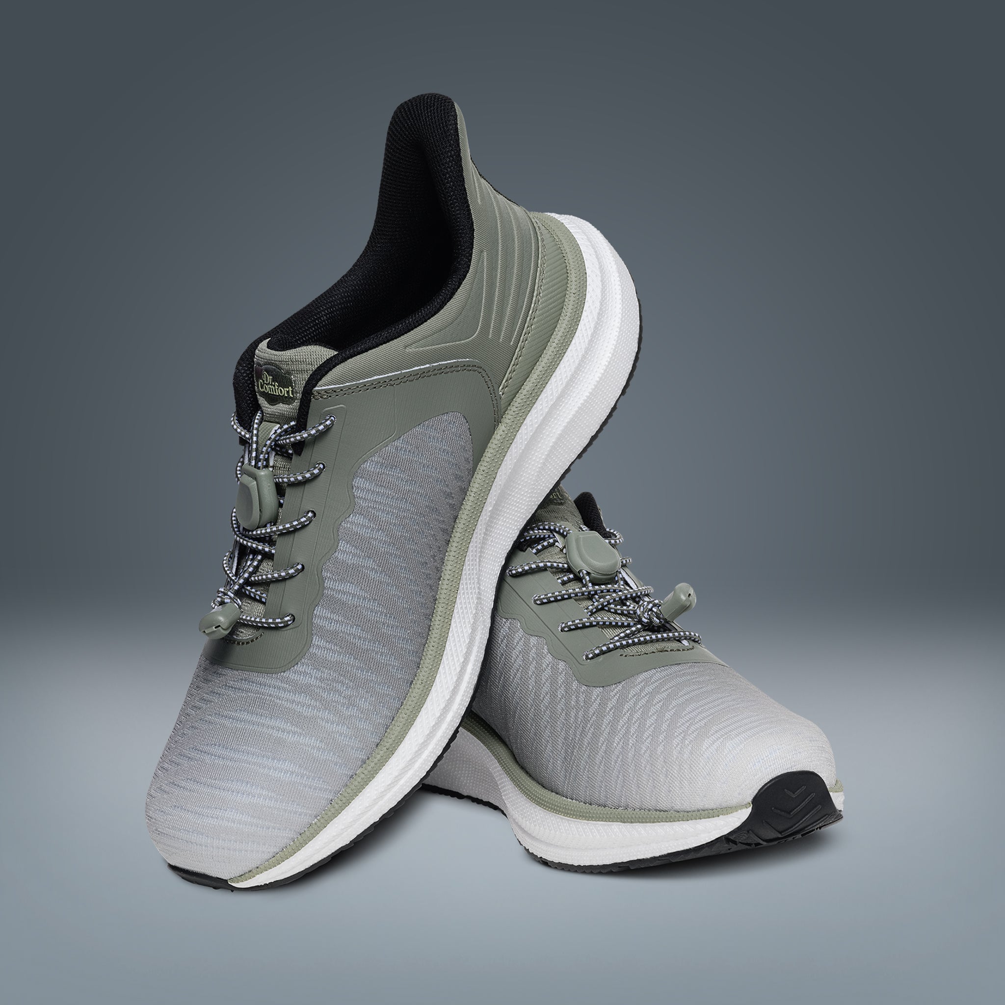 Dr. Comfort Don Hands-Free Shoe Men's - Green - manufacturer gallery view 18