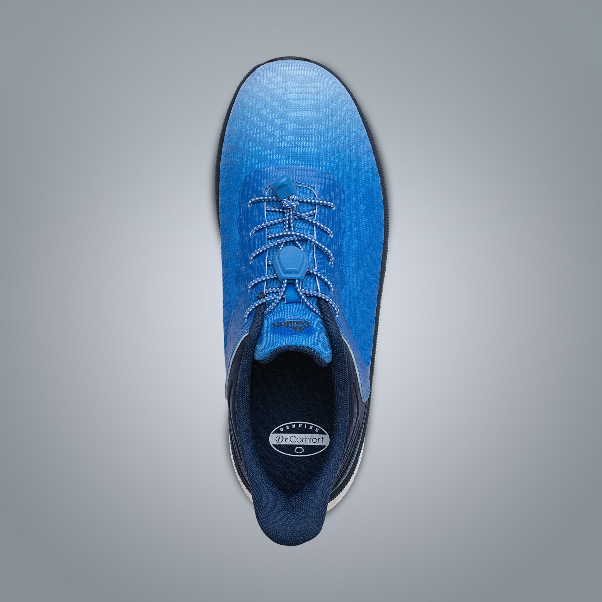 Dr. Comfort Don Hands-Free Shoe Men's - Light Blue - manufacturer gallery view 24