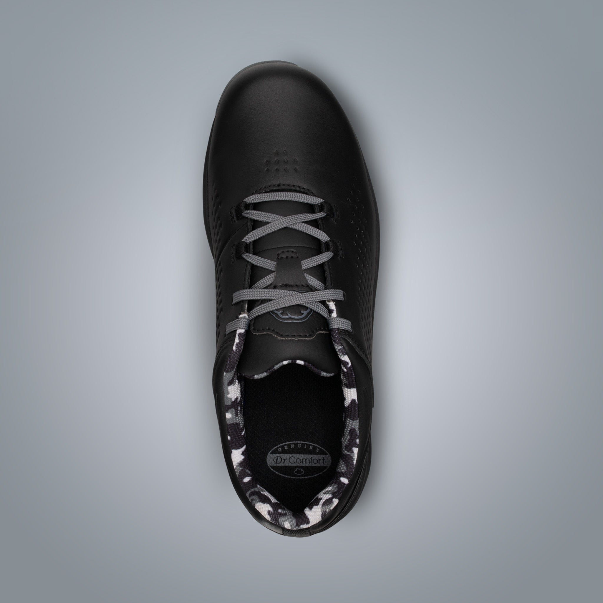 Dr. Comfort Eagle Golf Shoe Men's - Black - manufacturer gallery view 4