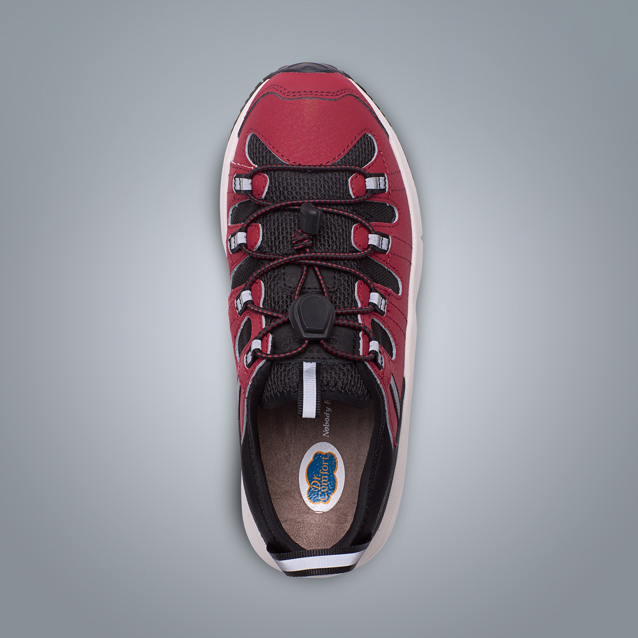 Dr. Comfort Earhart Athletic Shoe Women's - Burgundy - manufacturer gallery view 9