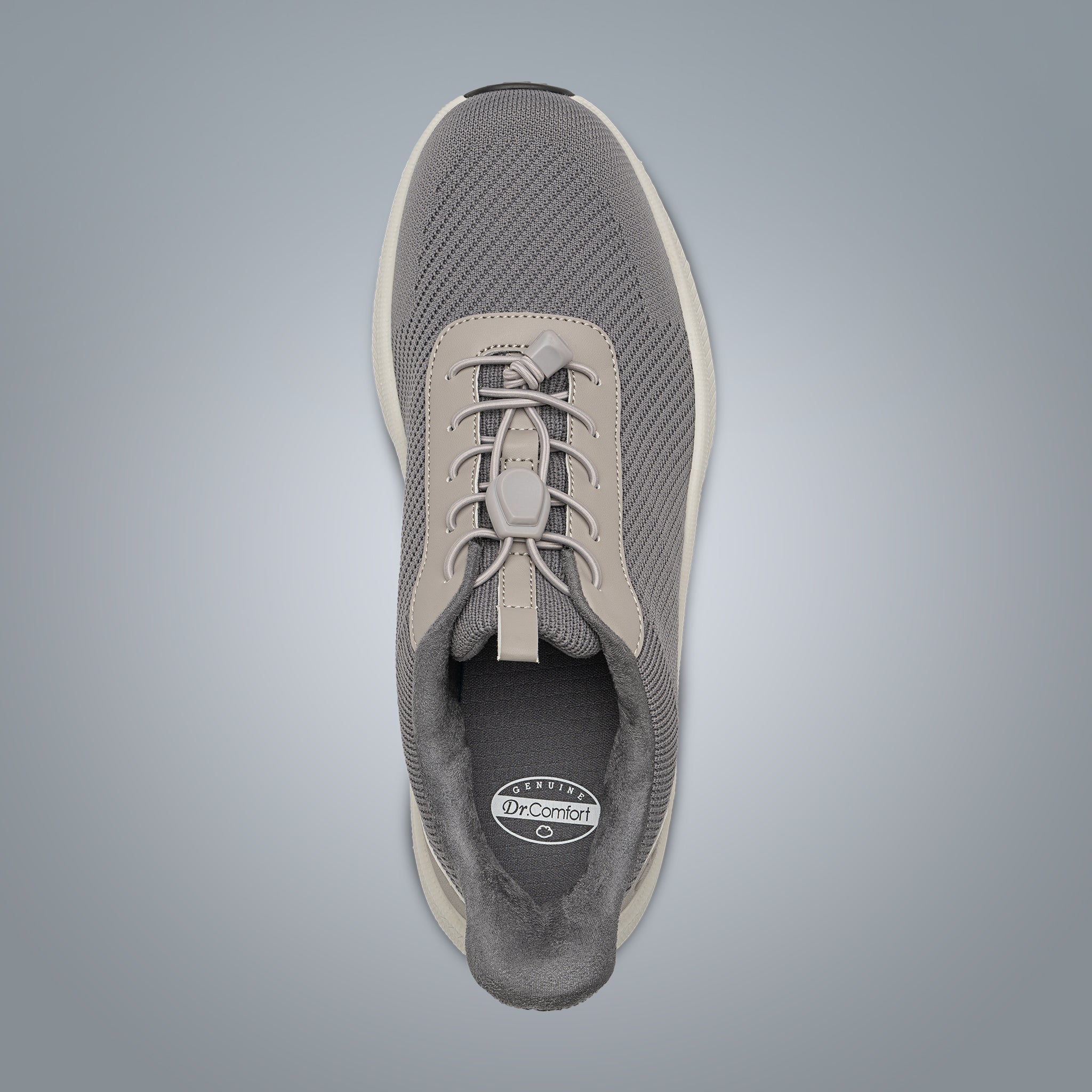 Dr. Comfort Finch Hands-Free Shoe Men's - Grey - manufacturer gallery view 8