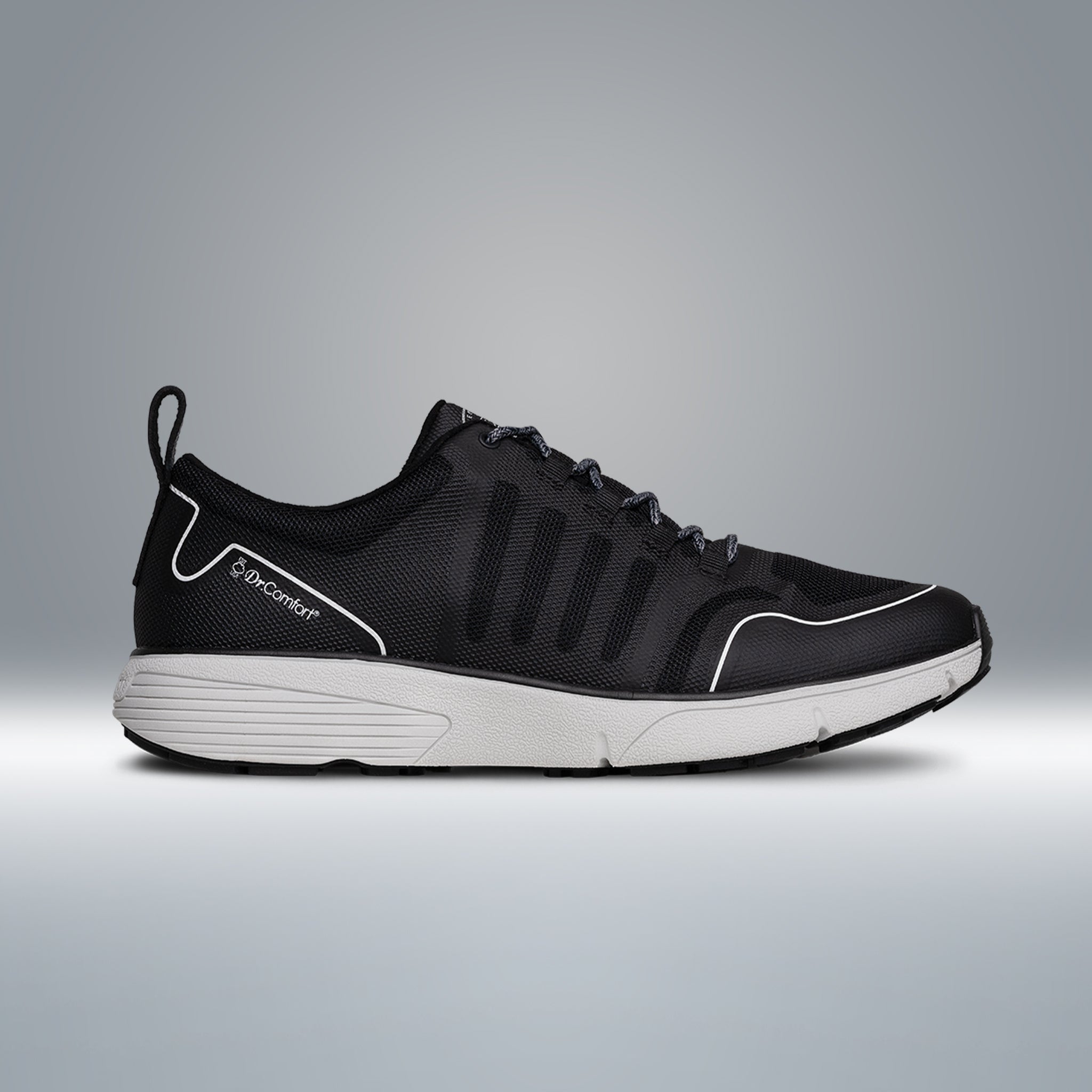 Dr. Comfort Gordon Walking Shoe Men's - Black - manufacturer gallery view 4