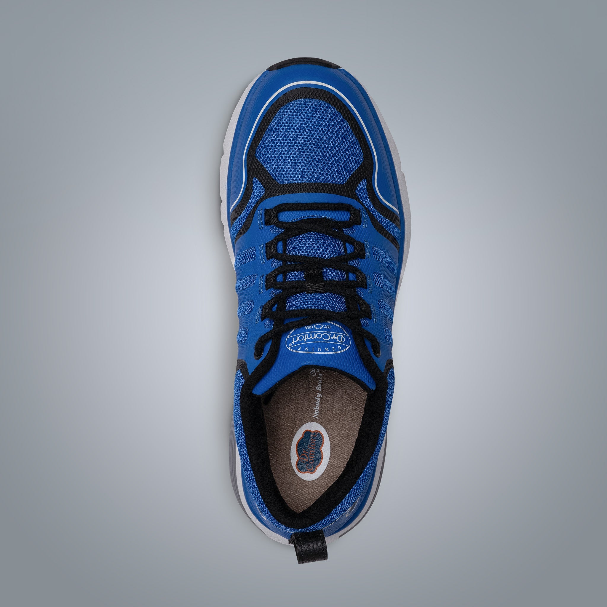 Dr. Comfort Gordon Walking Shoe Men's - Blue - manufacturer gallery view 10