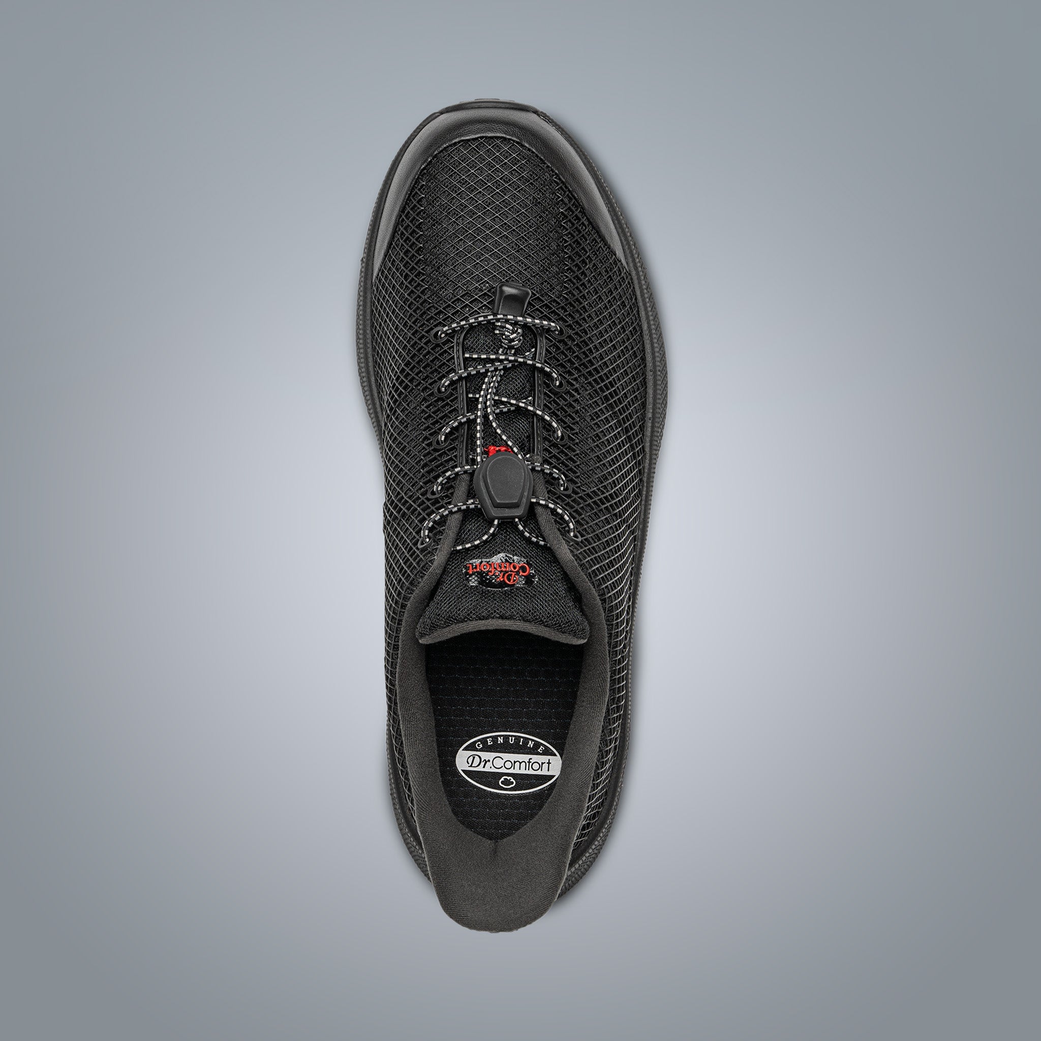 Dr. Comfort Jay Hands-Free Shoe Men's - Black - manufacturer gallery view 3