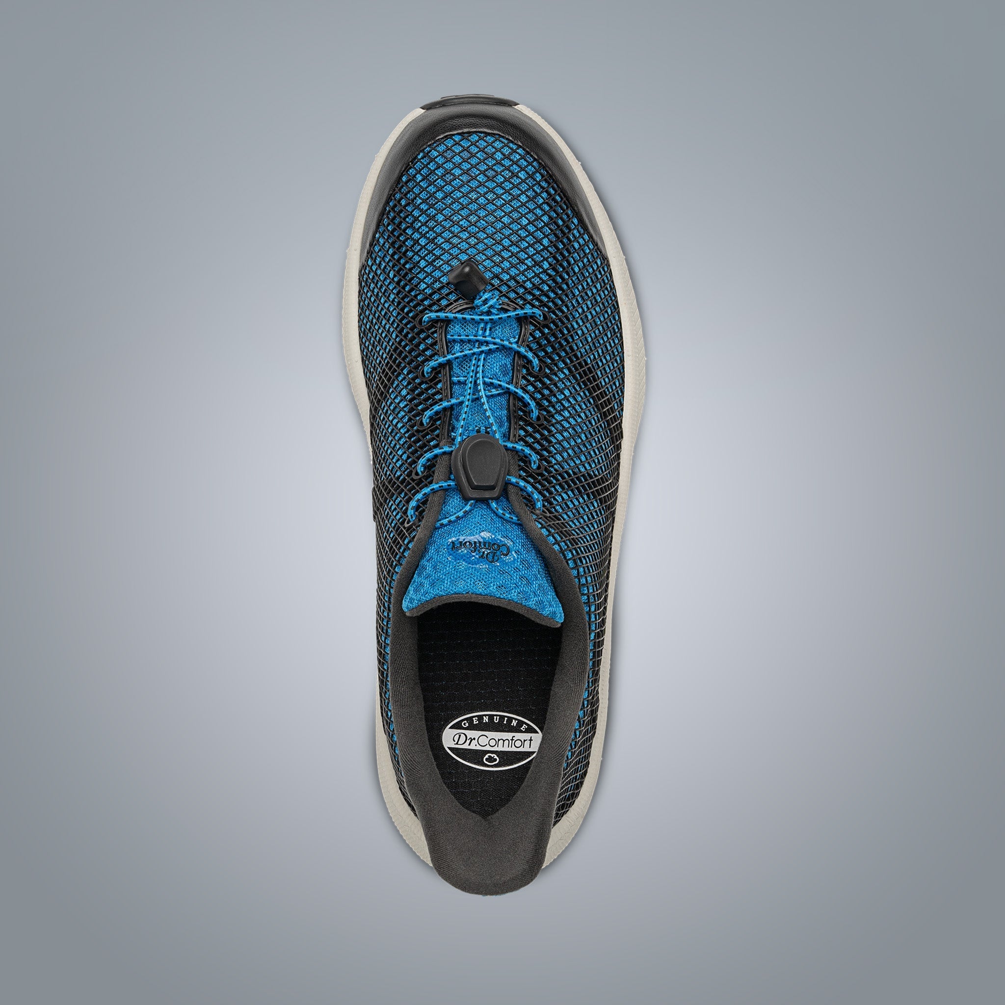 Dr. Comfort Jay Hands-Free Shoe Men's - Blue - manufacturer gallery view 8
