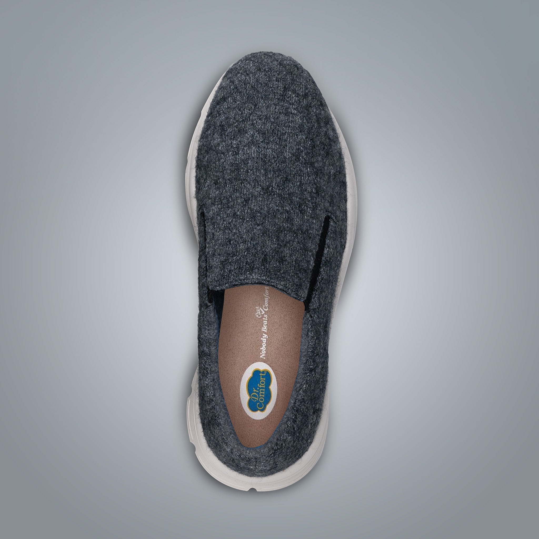 Dr. Comfort Meadow Athletic Casual Wool Shoe Women's - Grey - manufacturer gallery view 4