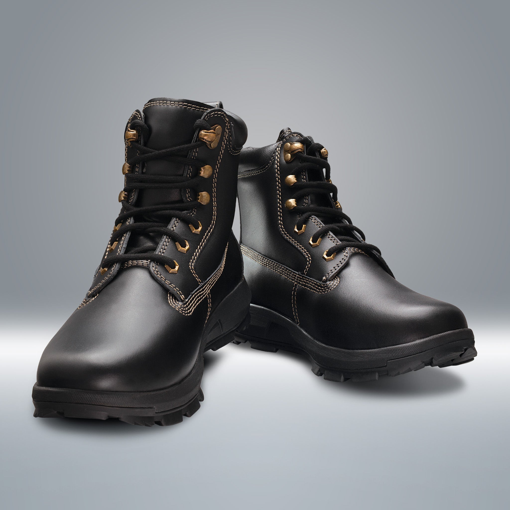Dr. Comfort Sentry Steel Toe Work Boot Men's - Black - manufacturer gallery view 3