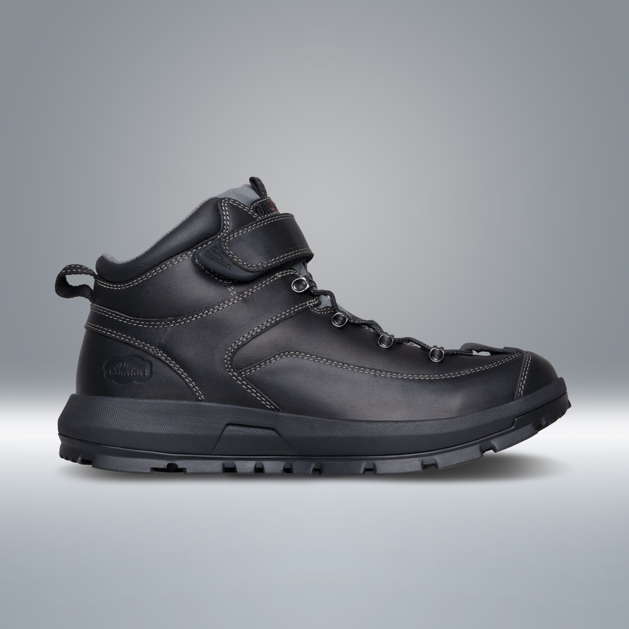 Dr. Comfort Yukon Work/Hiking Boots Men's - Black - manufacturer gallery view 6