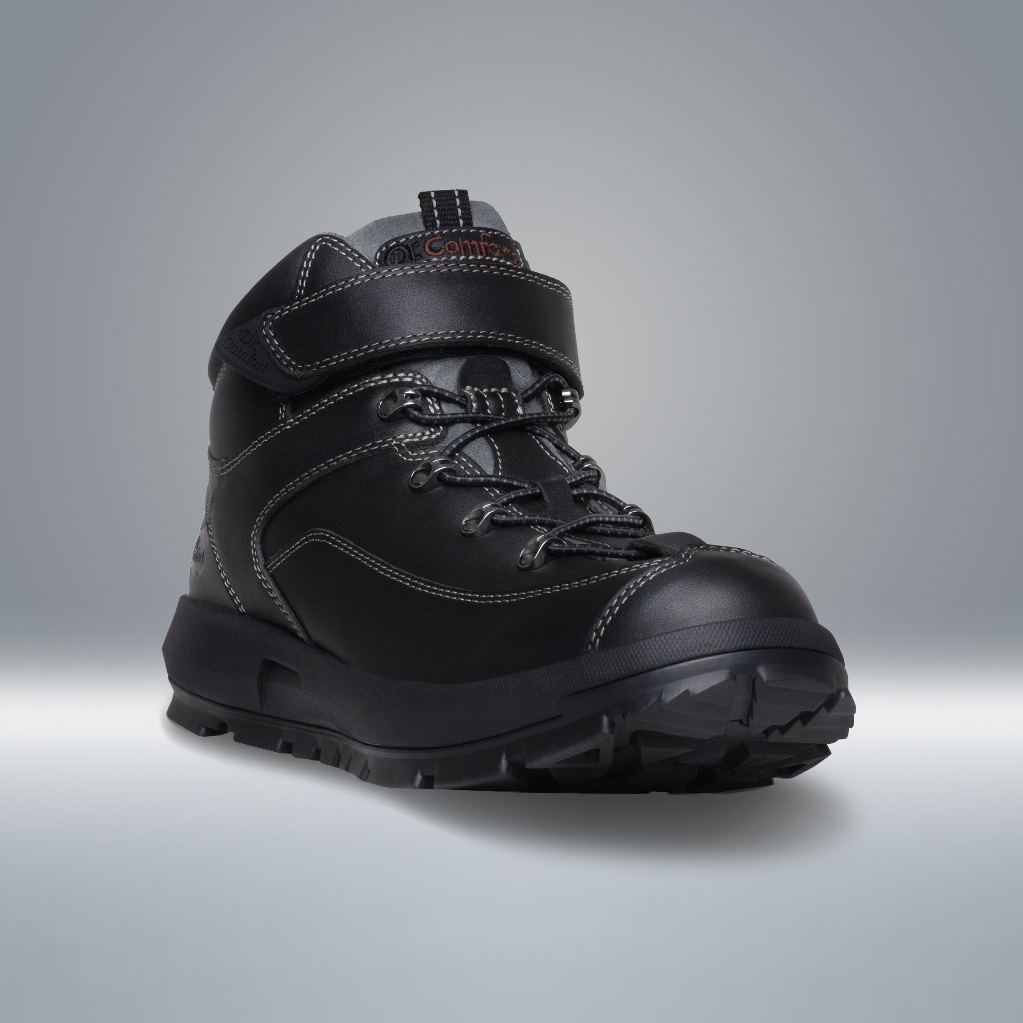 Dr. Comfort Yukon Work/Hiking Boots Men's - Black - manufacturer variant image