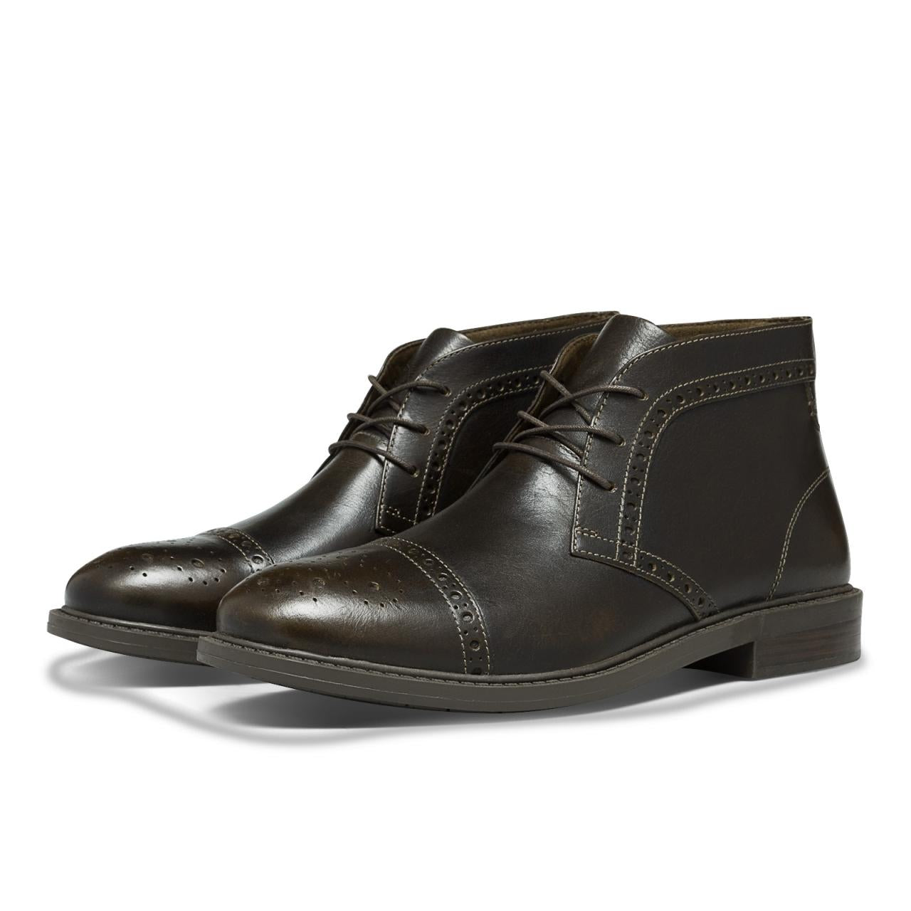 Dunham Gavin - Men's Dress Boots - Chocolate - Pair