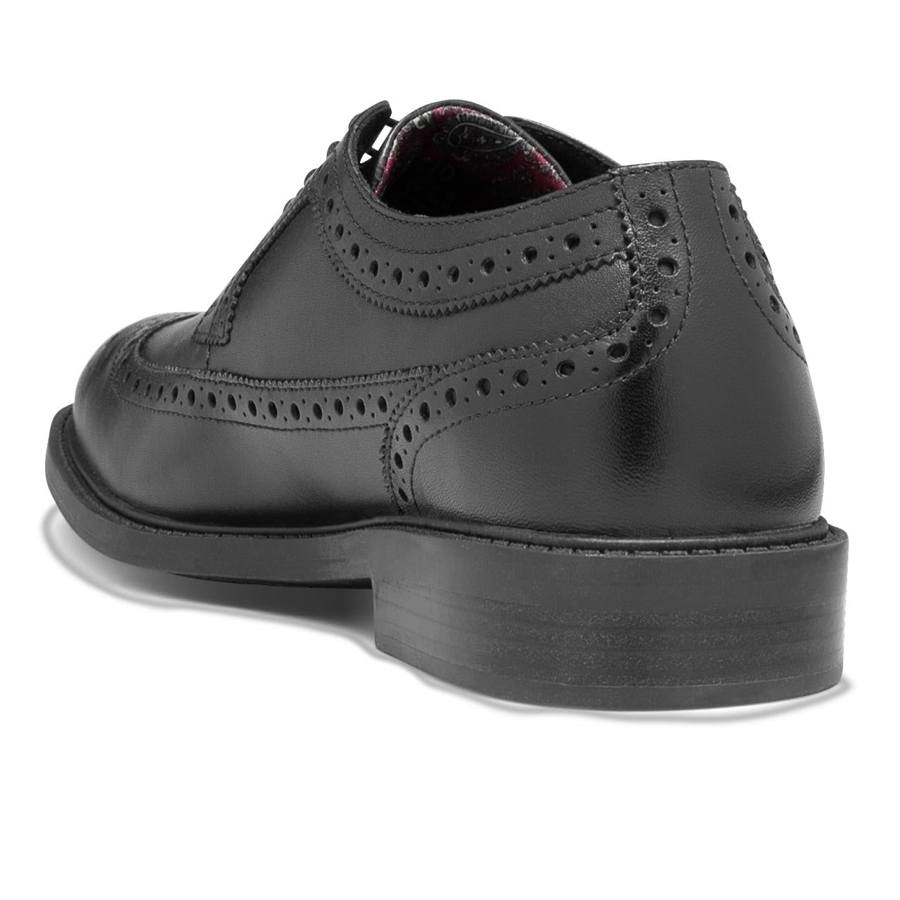 Dunham Grayson - Men's Dress Shoes - Black - Back