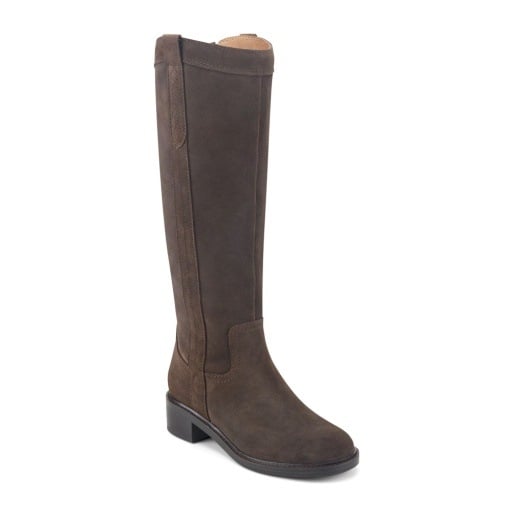 Dark Brown Suede