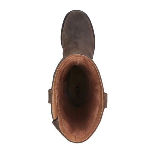 Earth Derran Dark Brown Suede shoe, view 5