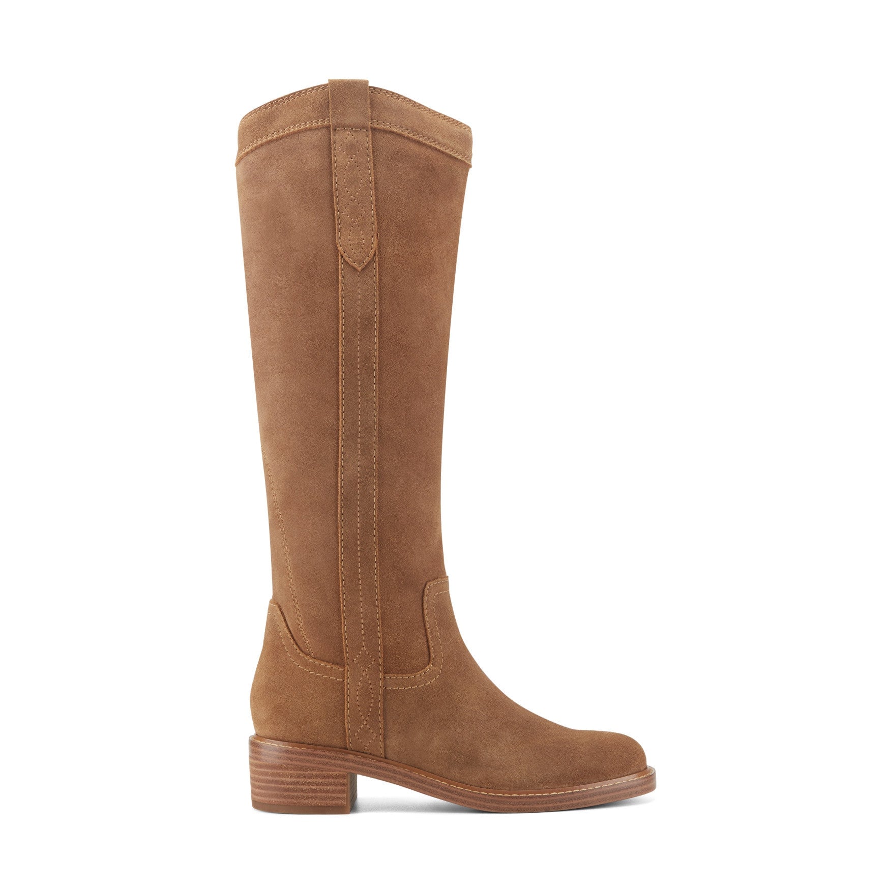 Medium Natural Suede