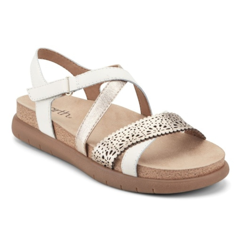 Earth Athena Strappy Sandal Cushioned Support Women's Casual Sandal - Light Pink - 1