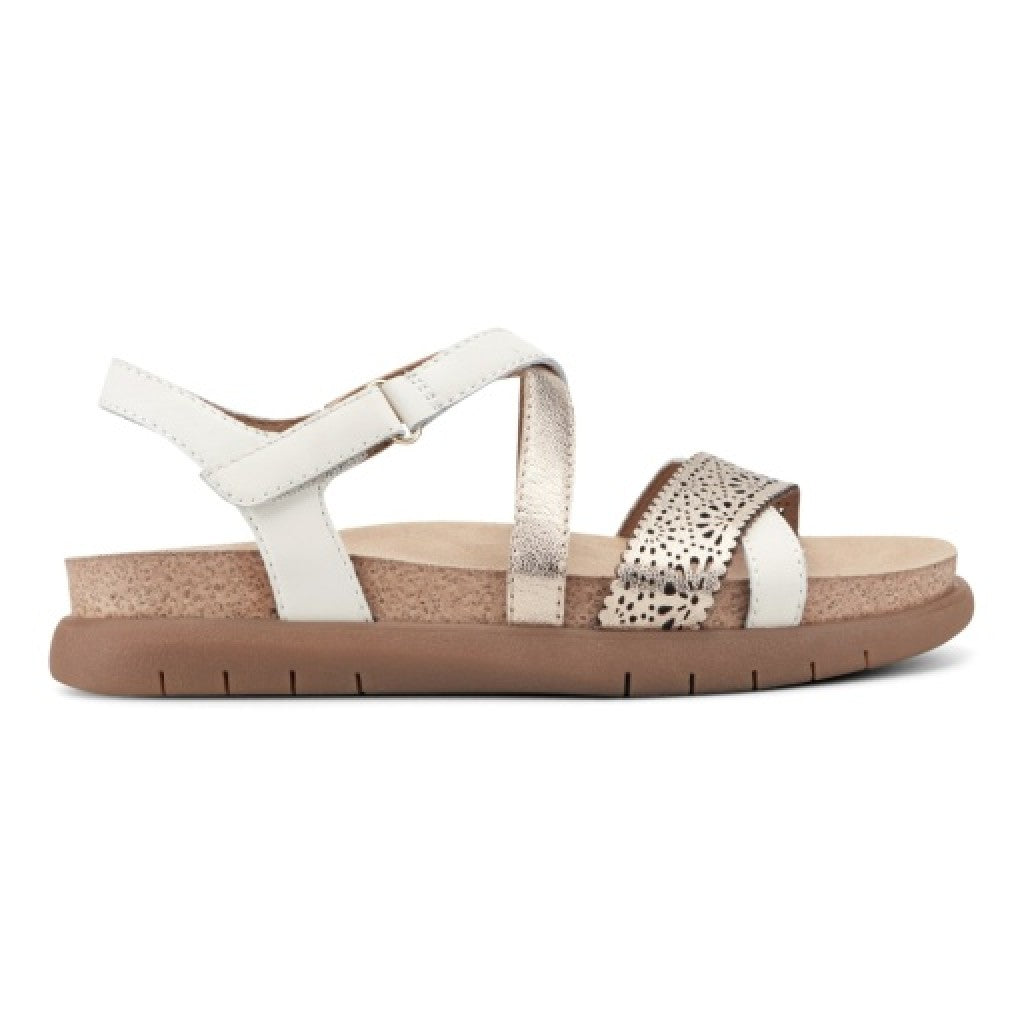 Earth Athena Strappy Sandal Cushioned Support Women's Casual Sandal - Light Pink - 2