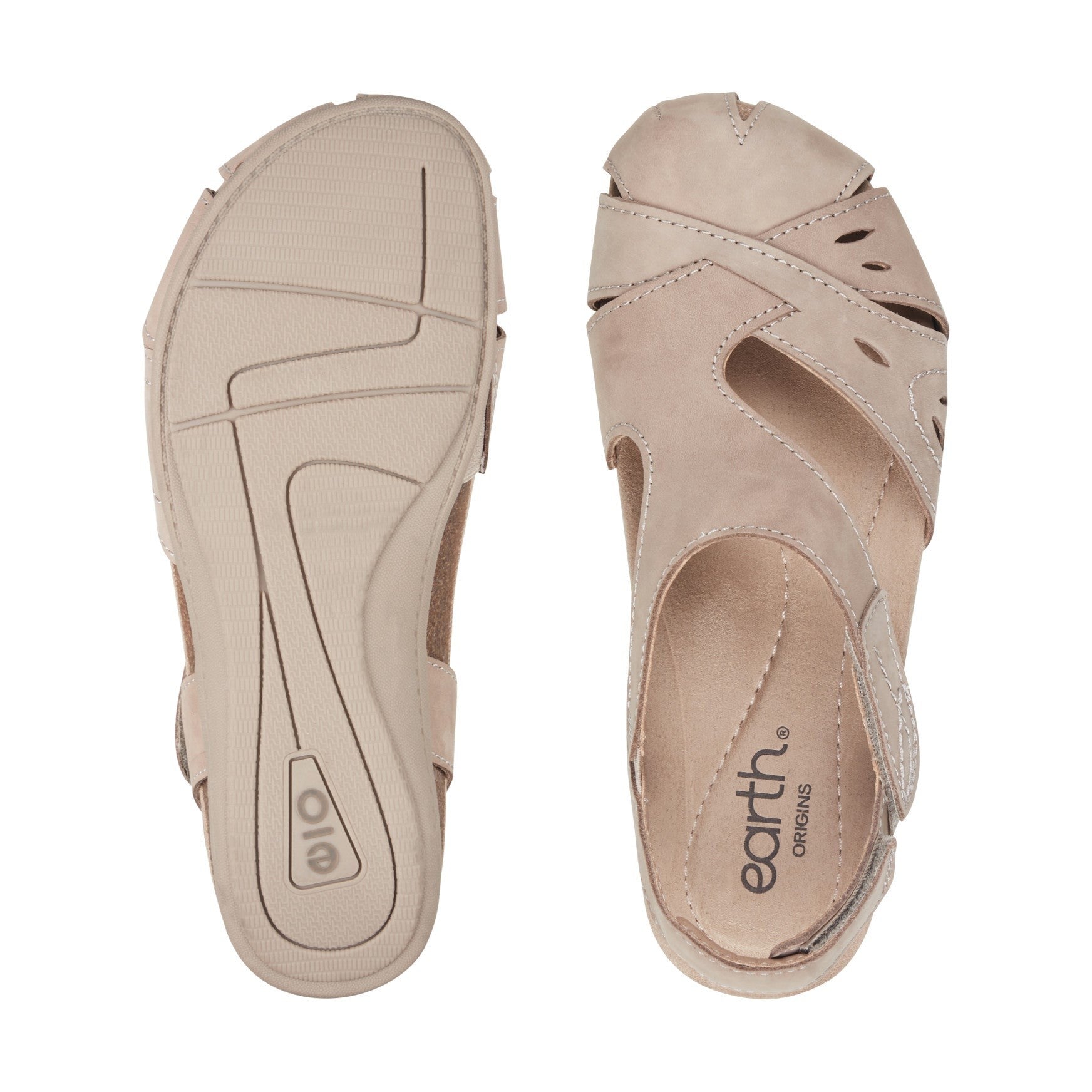 Earth Birdine Cushioned Arch-Support Slip-On Women's Slip-on - Ivory - 5