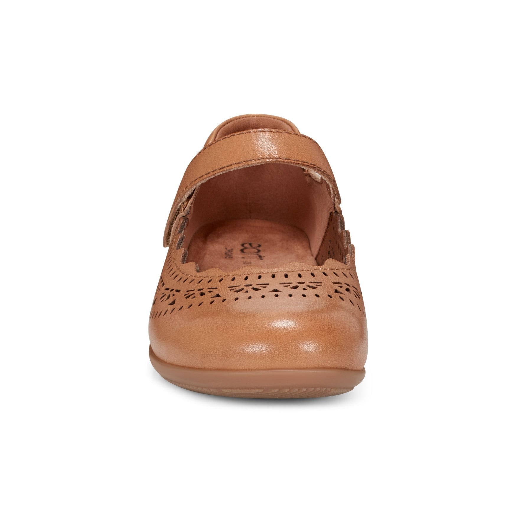 Earth Brady Round Toe Adjustable Strap Casual - Cushioned Arch Support Women's Slip-On Shoe - Medium Natural - 3
