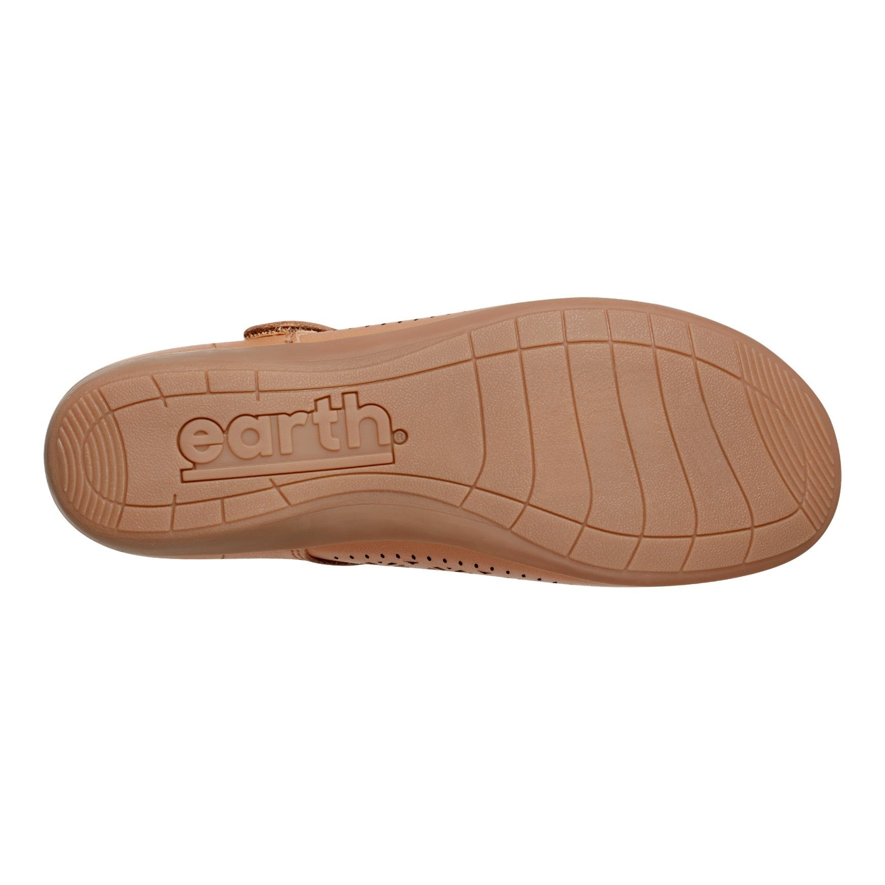 Earth Brady Round Toe Adjustable Strap Casual - Cushioned Arch Support Women's Slip-On Shoe - Medium Natural - 6