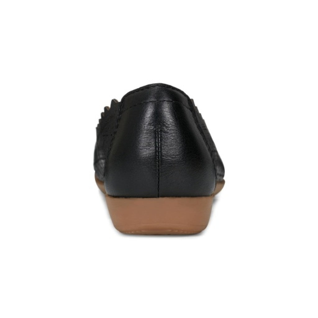 Earth Bria Cushioned Arch Support Slip-On Women's Ballet Flat - Black - 4