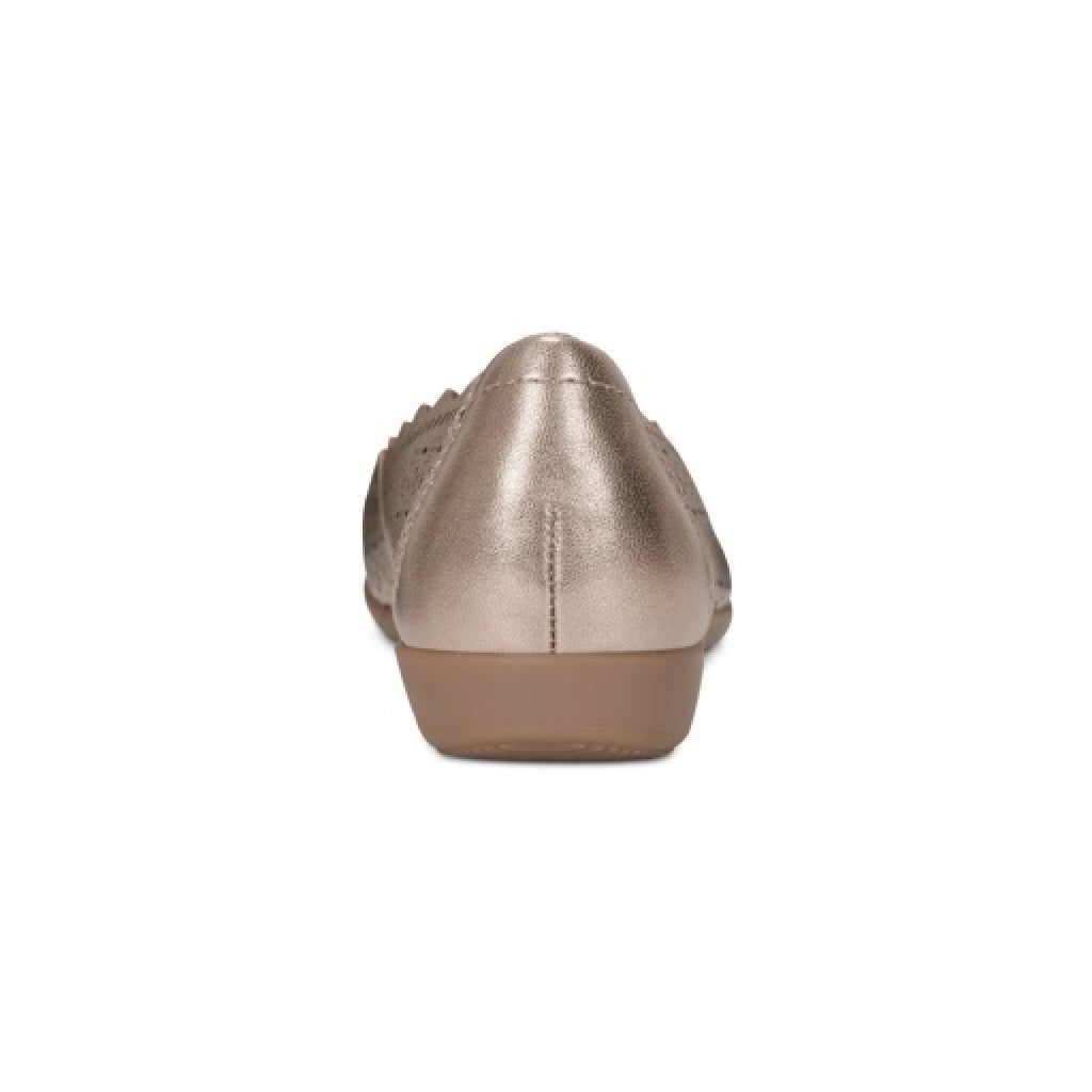 Earth Bria Cushioned Arch Support Slip-On Women's Ballet Flat - Bronze - 4