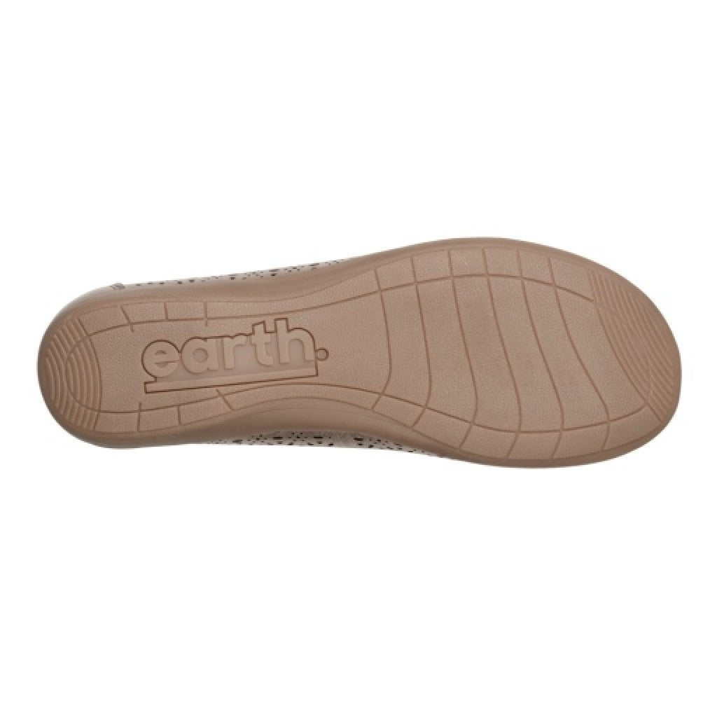 Earth Bria Cushioned Arch Support Slip-On Women's Ballet Flat - Bronze - 5