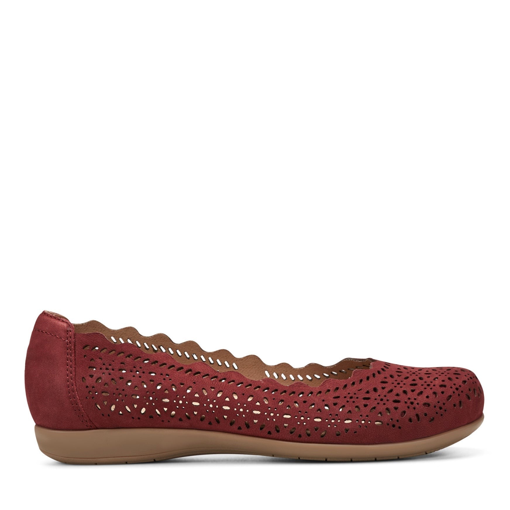 Dark Red Leather