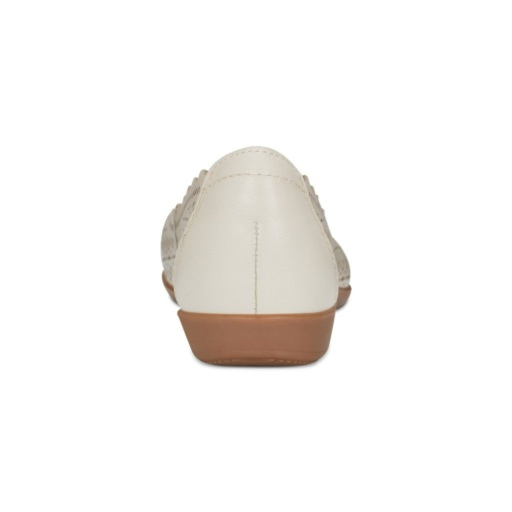 Earth Bria Cushioned Arch Support Slip-On Women's Ballet Flat - Ivory - 4