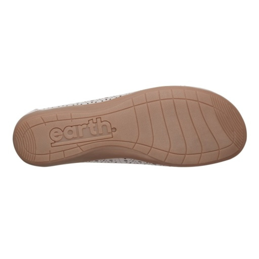 Earth Bria Cushioned Arch Support Slip-On Women's Ballet Flat - Light Gray - 5