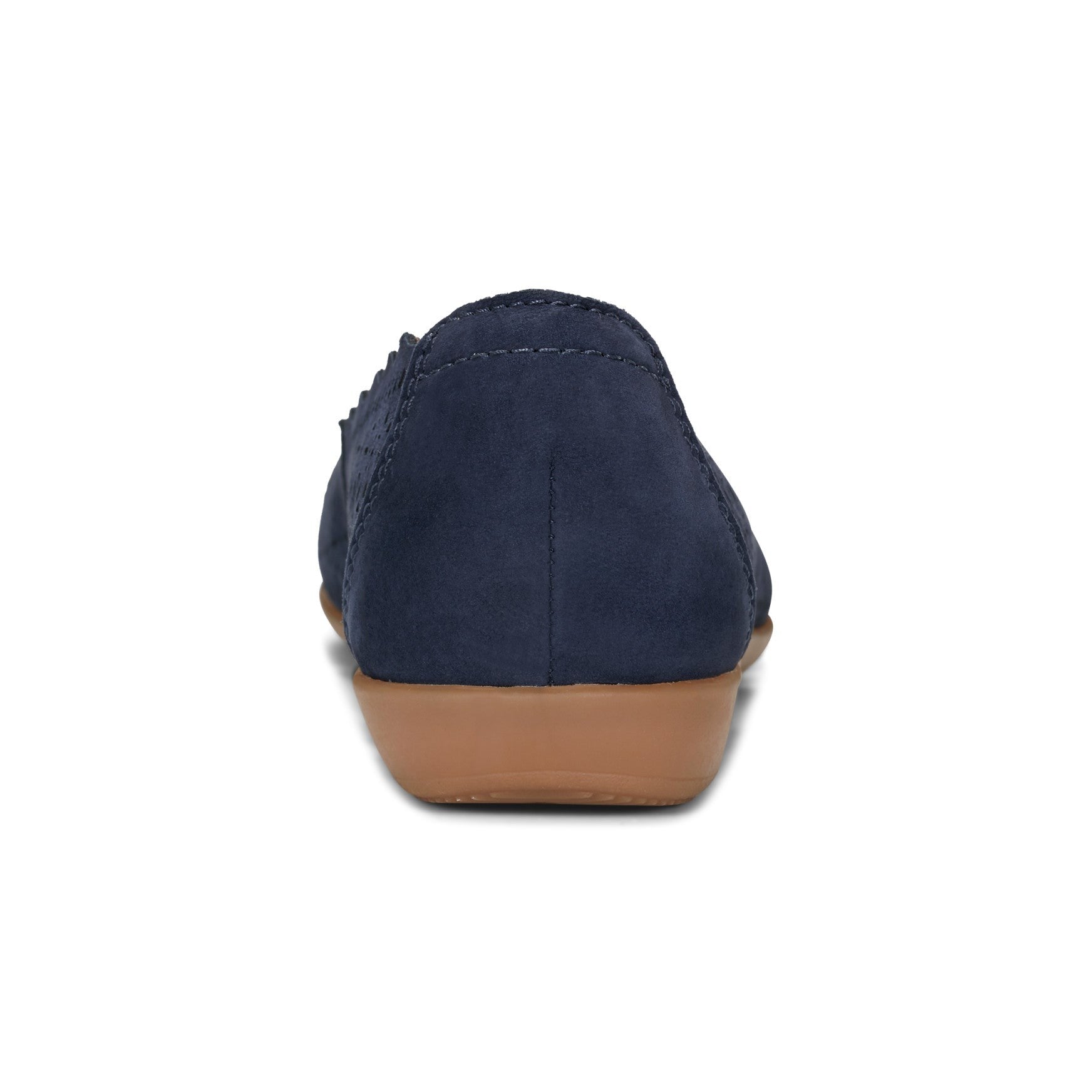 Earth Bria Cushioned Arch Support Slip-On Women's Ballet Flat - Navy Leather - 4