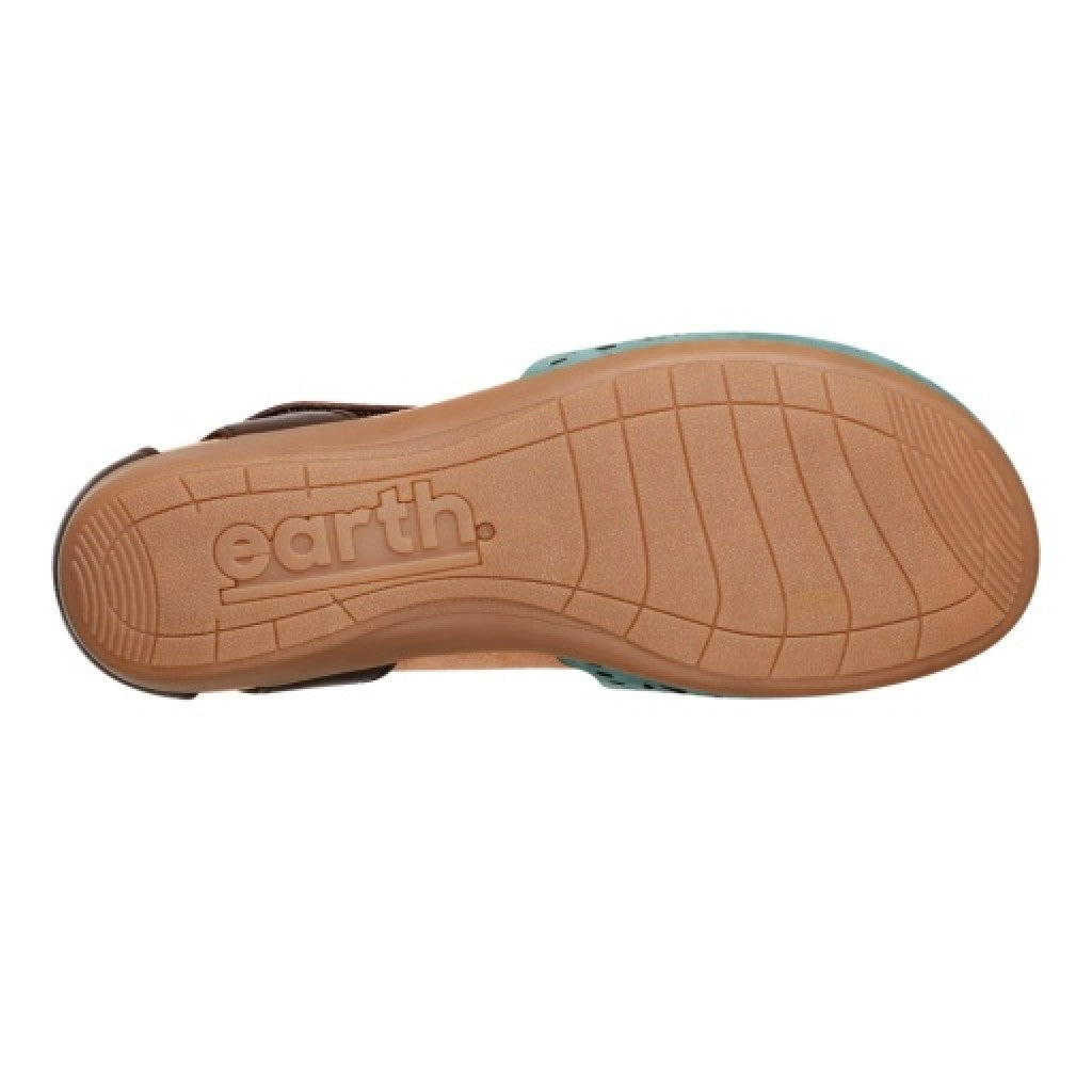 Earth Bronnie Casual Slip-On Perforated Cushioned Arch Support Women's Slip-On - Medium Green - 5