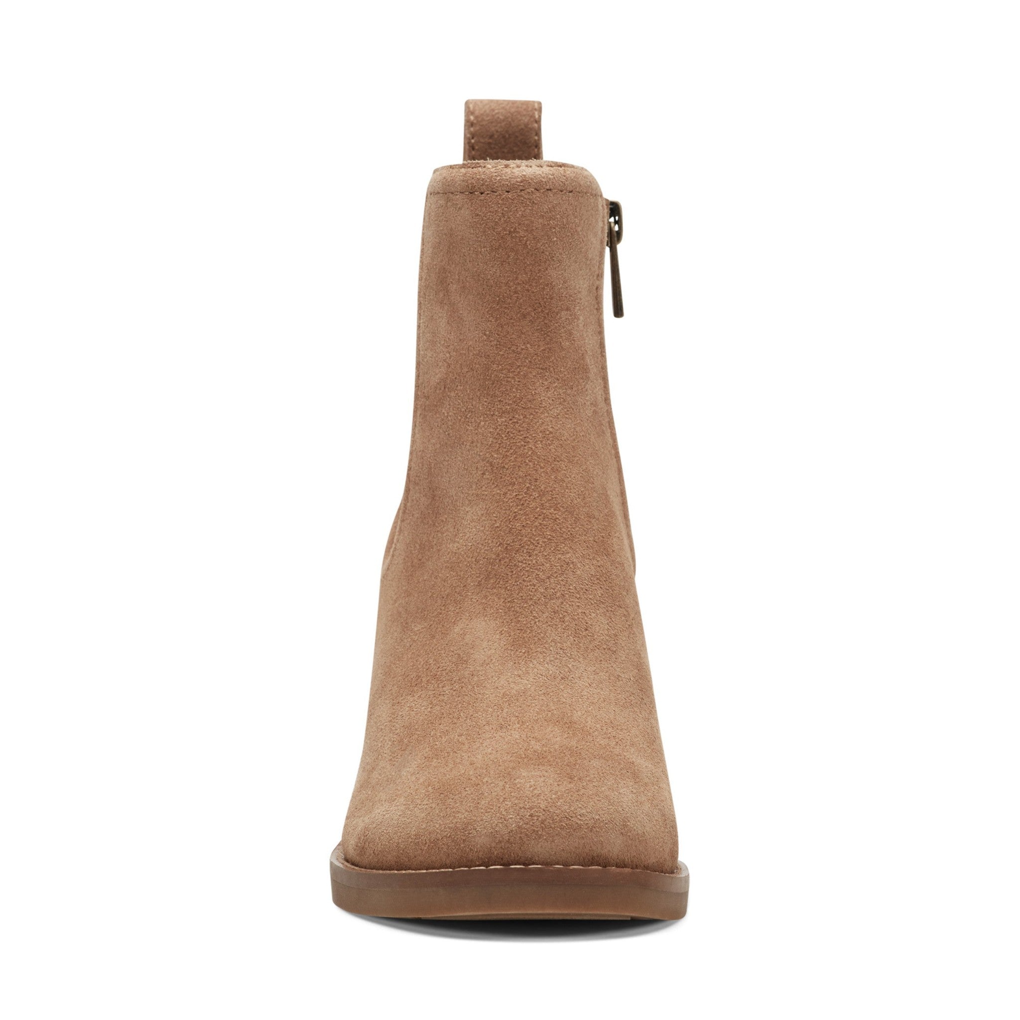 Earth Cassi Cushioned Ankle Bootie Women's Boot - Medium Natural Suede/elastic - 3