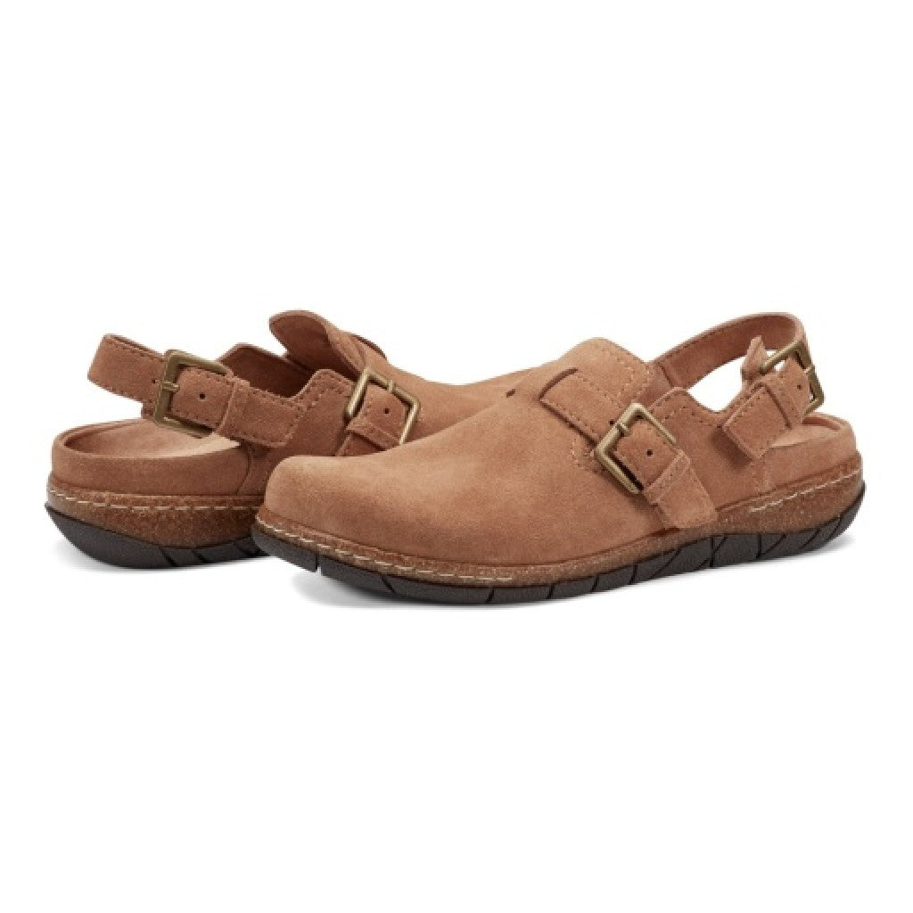 Earth Elmonte Slingback Comfort Clog Women's Mules & Loafers - Light Natural - 4
