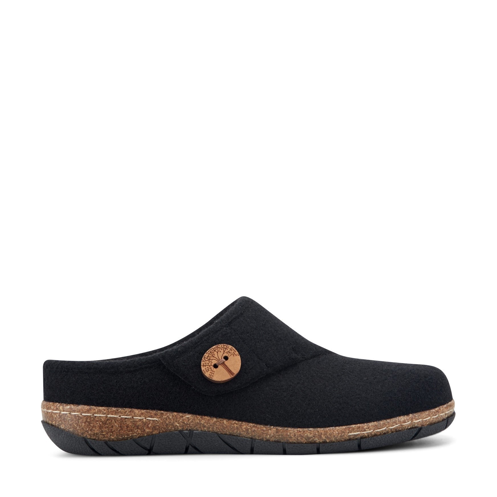 Earth Ezra Slip-On Cushioned Arch Support Women's Mules & Loafers - All Black - 1