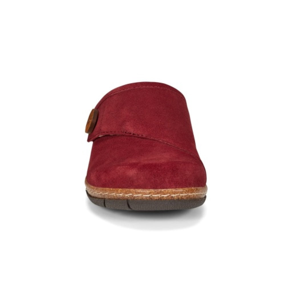 Earth Ezra Slip-On Cushioned Arch Support Women's Mules & Loafers - All Dark Red - 3
