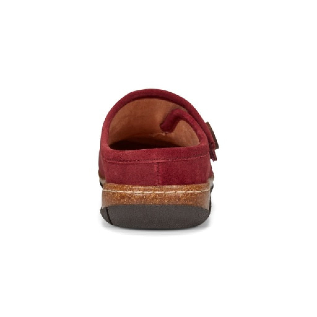 Earth Ezra Slip-On Cushioned Arch Support Women's Mules & Loafers - All Dark Red - 4