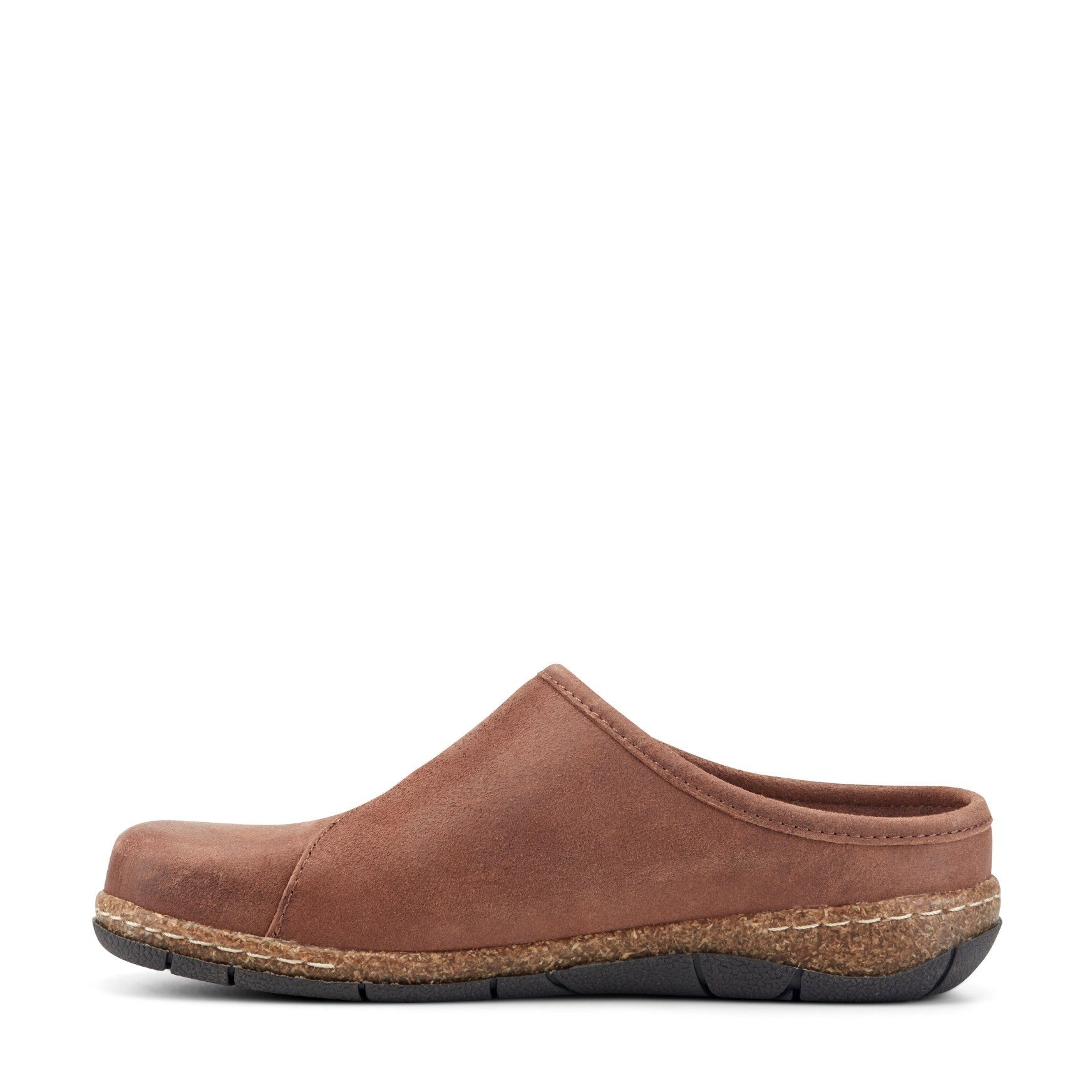 Earth Ezra Slip-On Cushioned Arch Support Women's Mules & Loafers - Dark Brown - 5