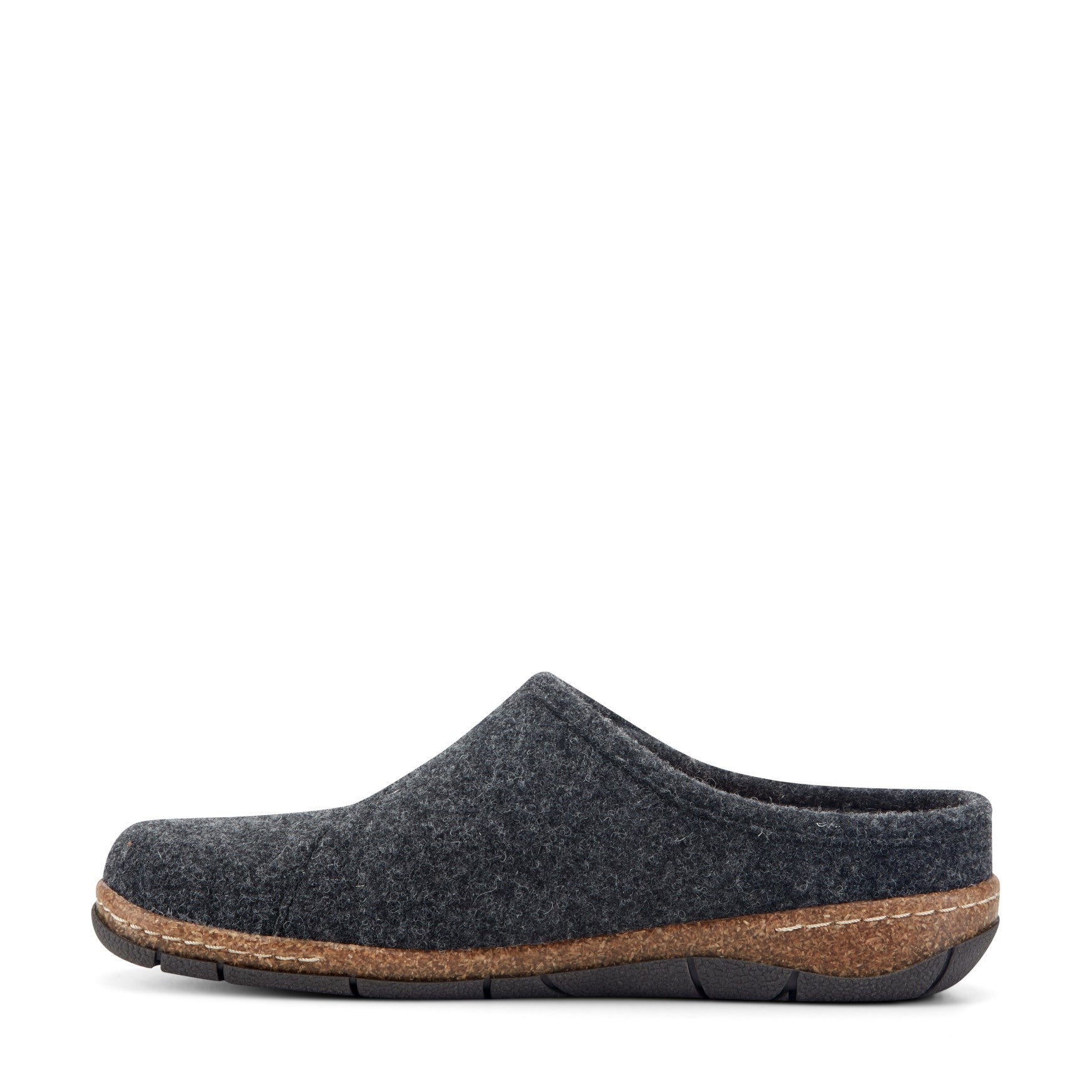 Earth Ezra Slip-On Cushioned Arch Support Women's Mules & Loafers - Dark Grey - 5