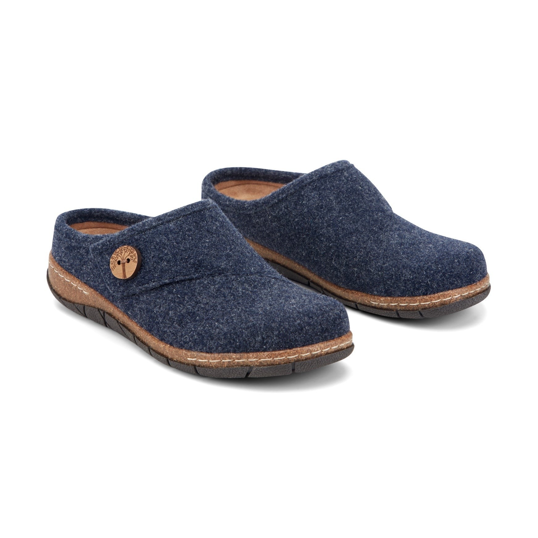 Earth Ezra Slip-On Cushioned Arch Support Women's Mules & Loafers - Navy - 2