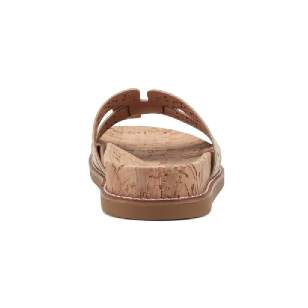 Earth Fairren Slip-On Sandal - Women's Cushioned Slip-On Sandal - Light Natural - 4