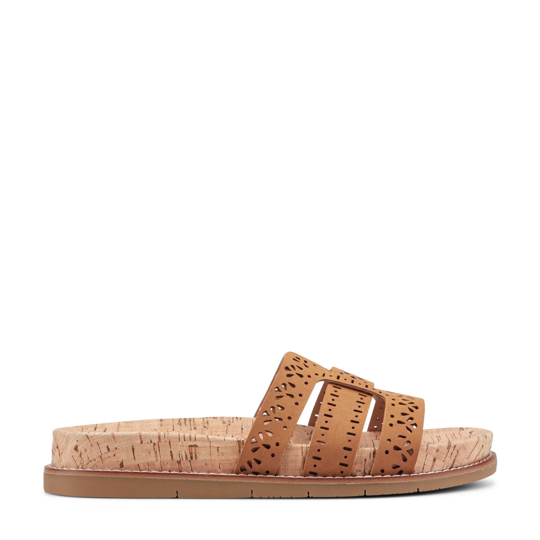 Earth Fairren Slip-On Sandal - Women's Cushioned Slip-On Sandal - Medium Natural - 1