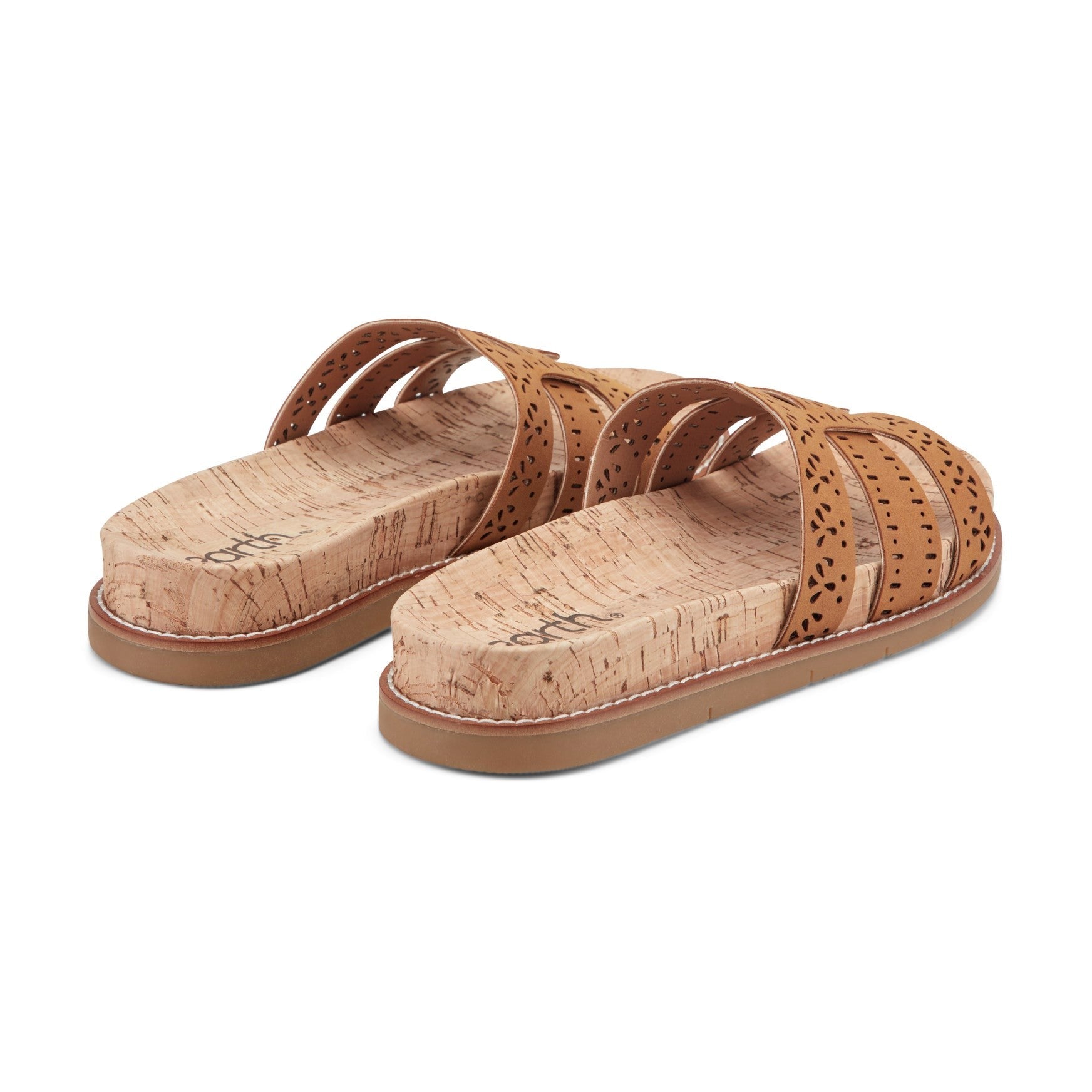 Earth Fairren Slip-On Sandal - Women's Cushioned Slip-On Sandal - Medium Natural - 3