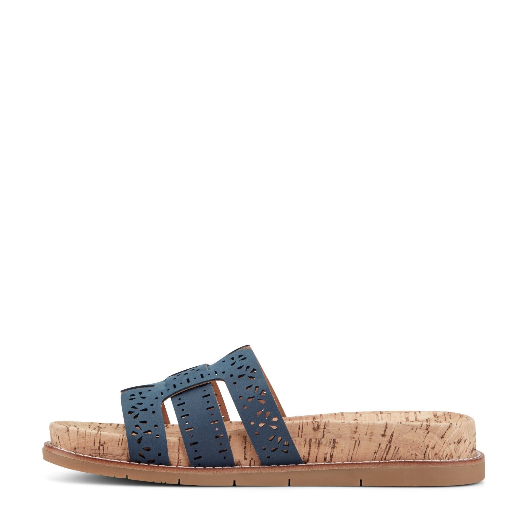 Earth Fairren Slip-On Sandal - Women's Cushioned Slip-On Sandal - Navy - 4