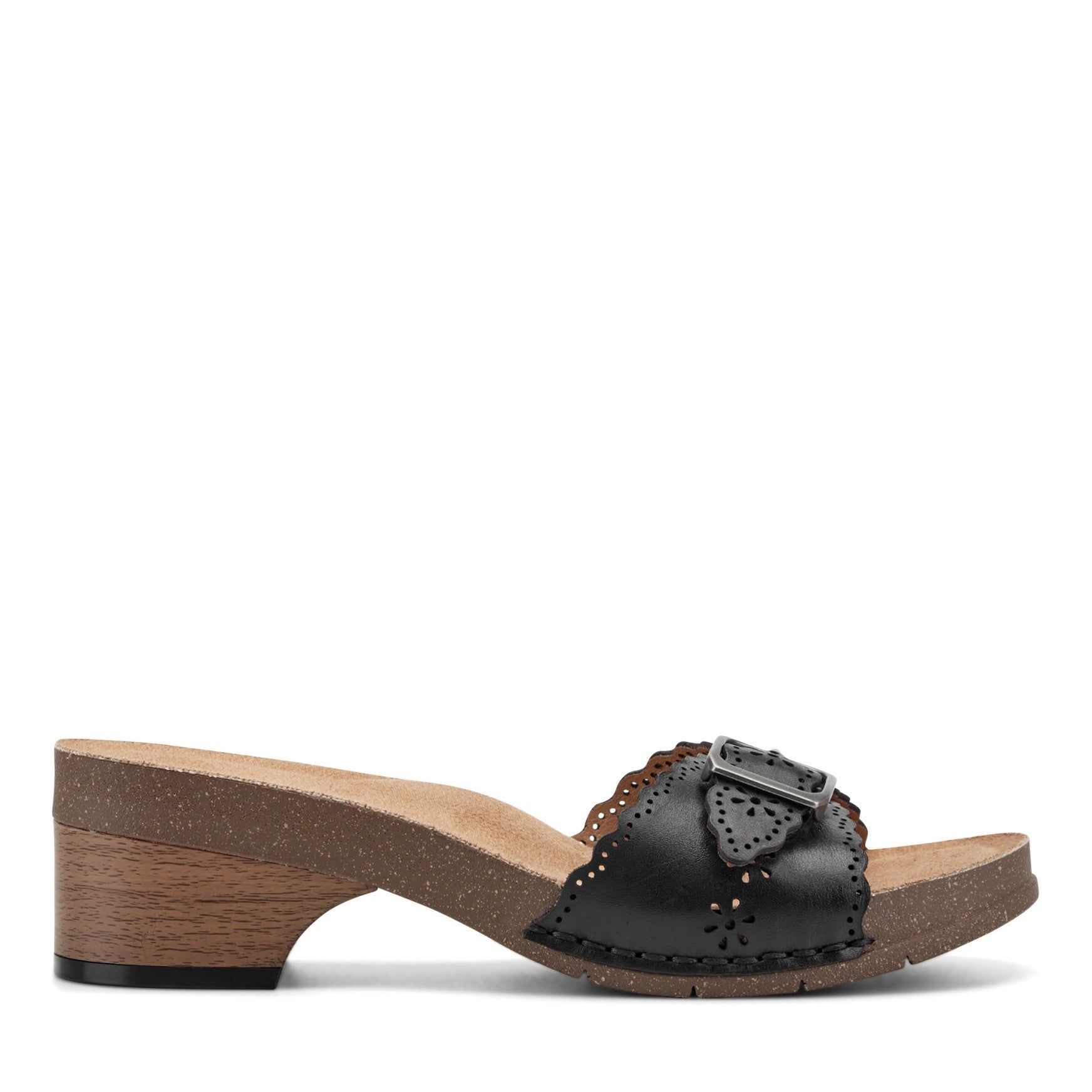 Earth Haisly Slip-on Clog Sandal Cushioned Arch Support Women's Sandal